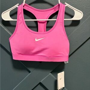Nike Women's Vibrant Pink Padded Sports Bra